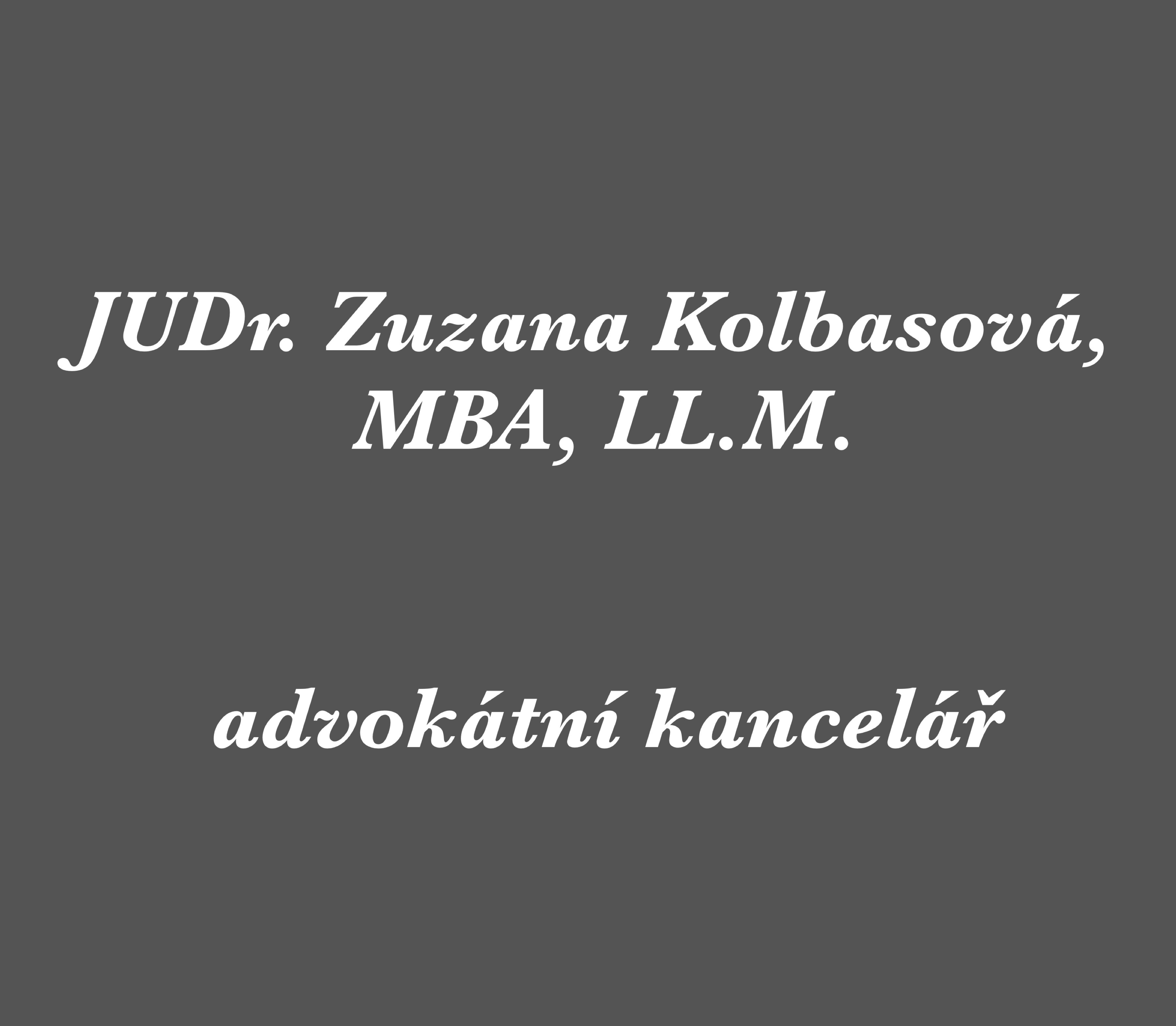 JUDr.kolbasova